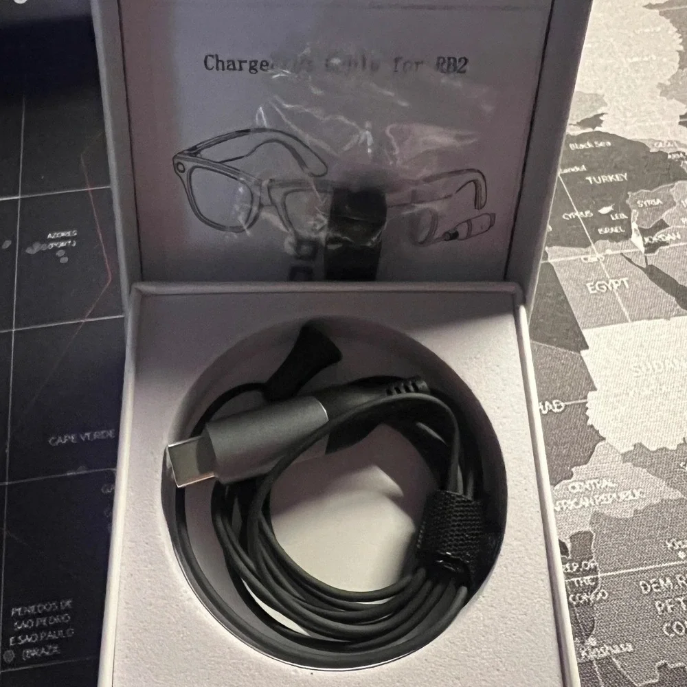 ChargePro2 USB-C Charging Cable for Ray-Ban Meta 2 Wayfarer Headliner Skyler RB2
